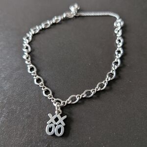 James Avery Twist Charm Bracelet Sterling Silver Large